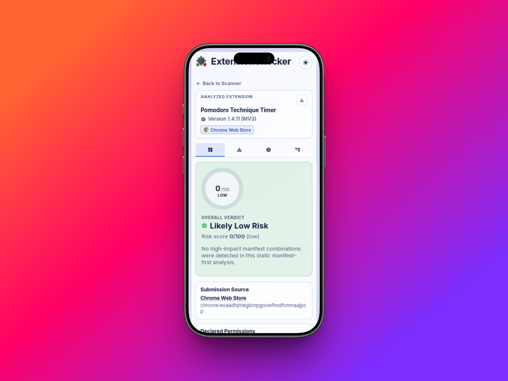 ExtensionChecker | Check Browser Extension Risk Fast